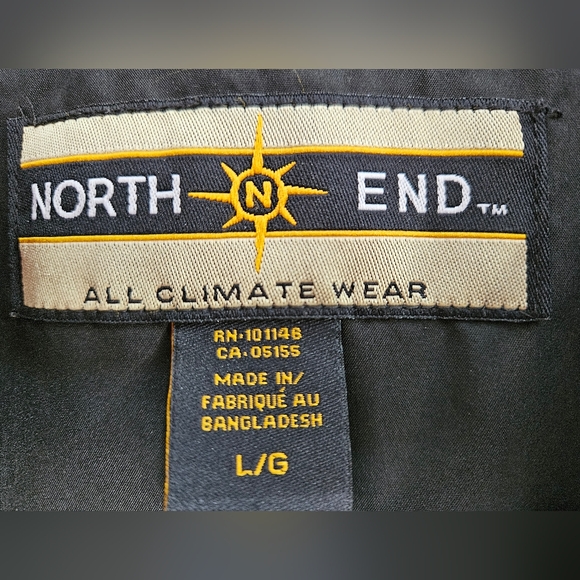 North End Windbreaker  Vest, Black, Large With MN Gophers Logo - Picture 5 of 7